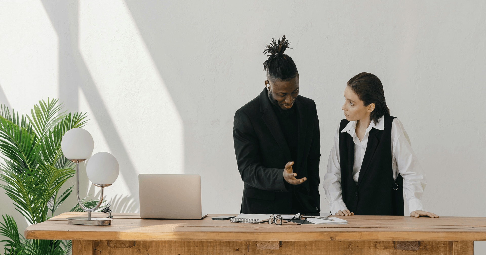 Picture of people having a meeting